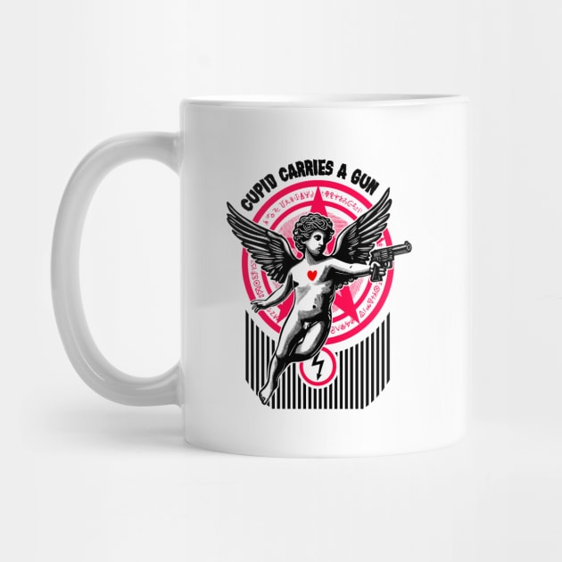 Cupid carries a Gun by artslaves